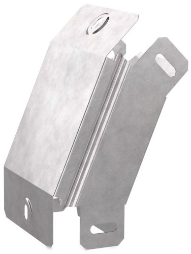 Угол для лотка вертикальный внешний с крышкой Промрукав Стандарт 45град. 100х50 фото Угол для лотка вертикальный внешний с крышкой Промрукав Стандарт 45град. 100х50 картинка